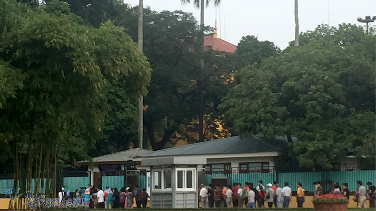 越南河内景点胡志明陵,越南帝王游胡志明