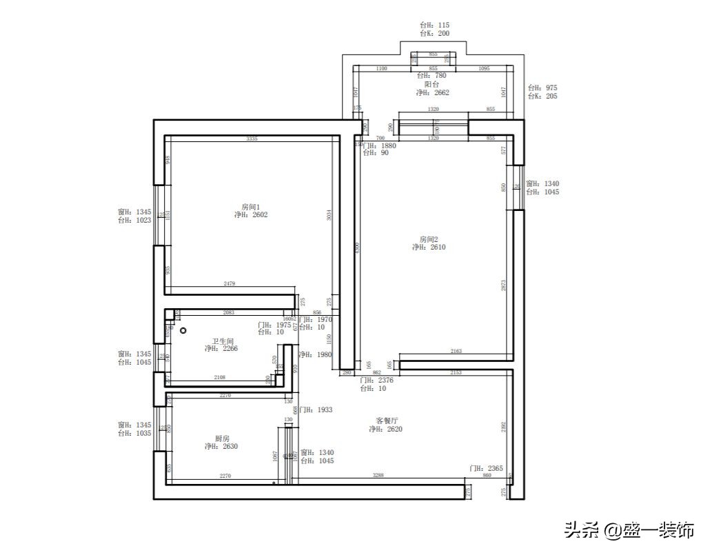 赏案例丨生活不易，装修不难。50㎡老公房的大手术
