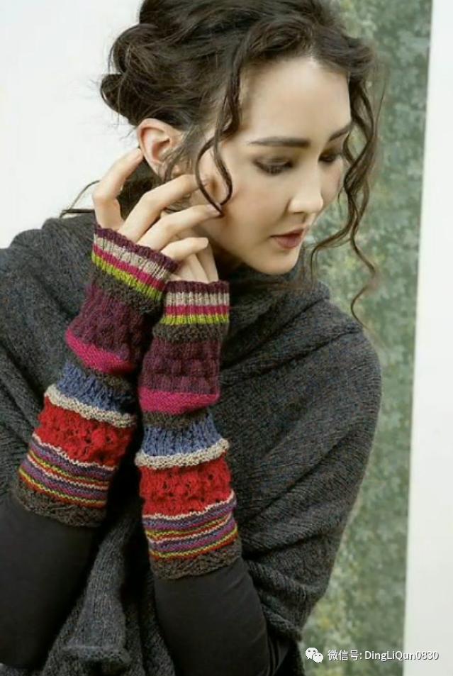 拼色帽子花样钩织教程冰丝线,双色线搭配的帽子钩织教程