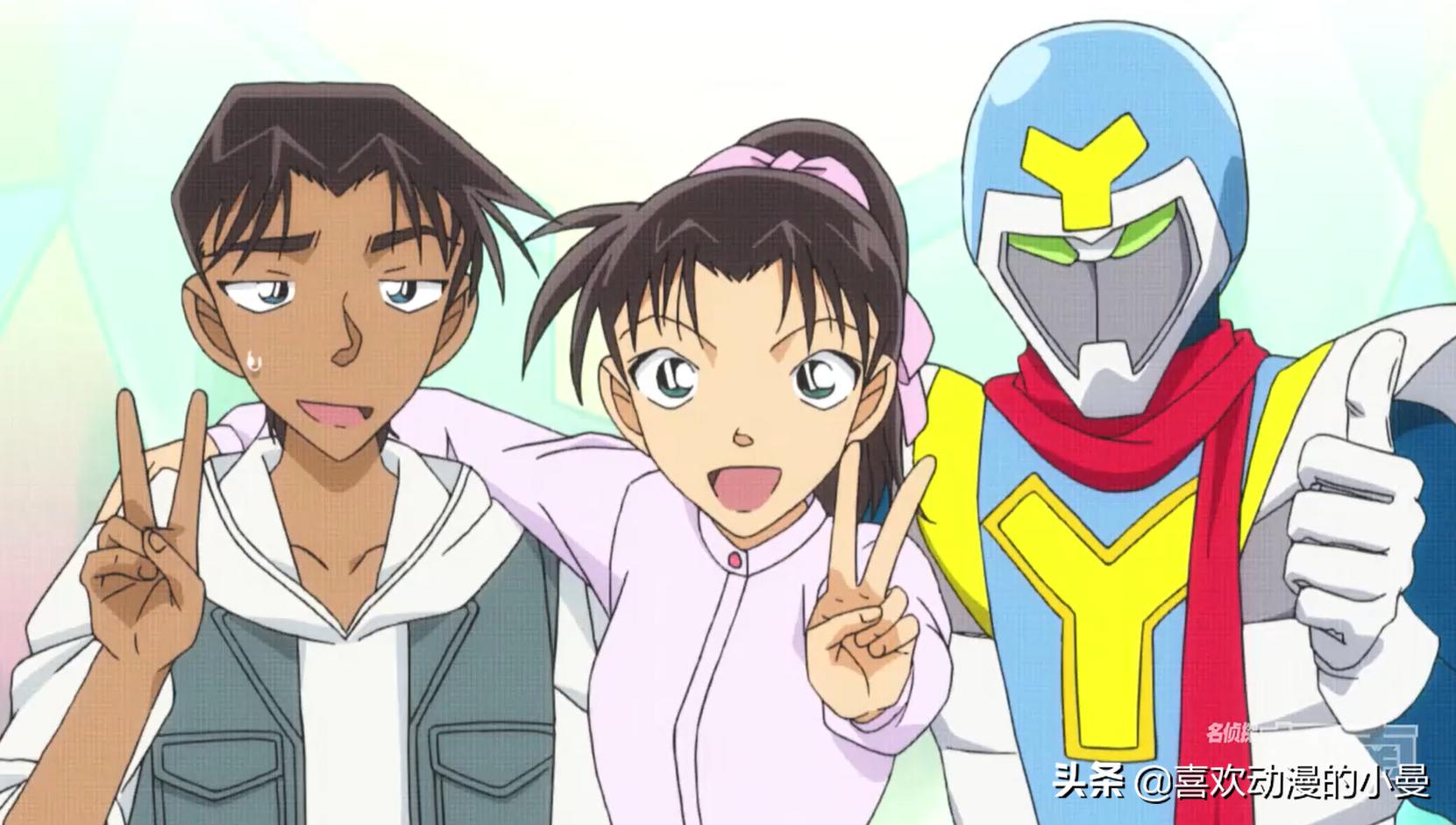 服部平次没演技，远山和叶是特摄迷，今天的柯南特别版亮点很多