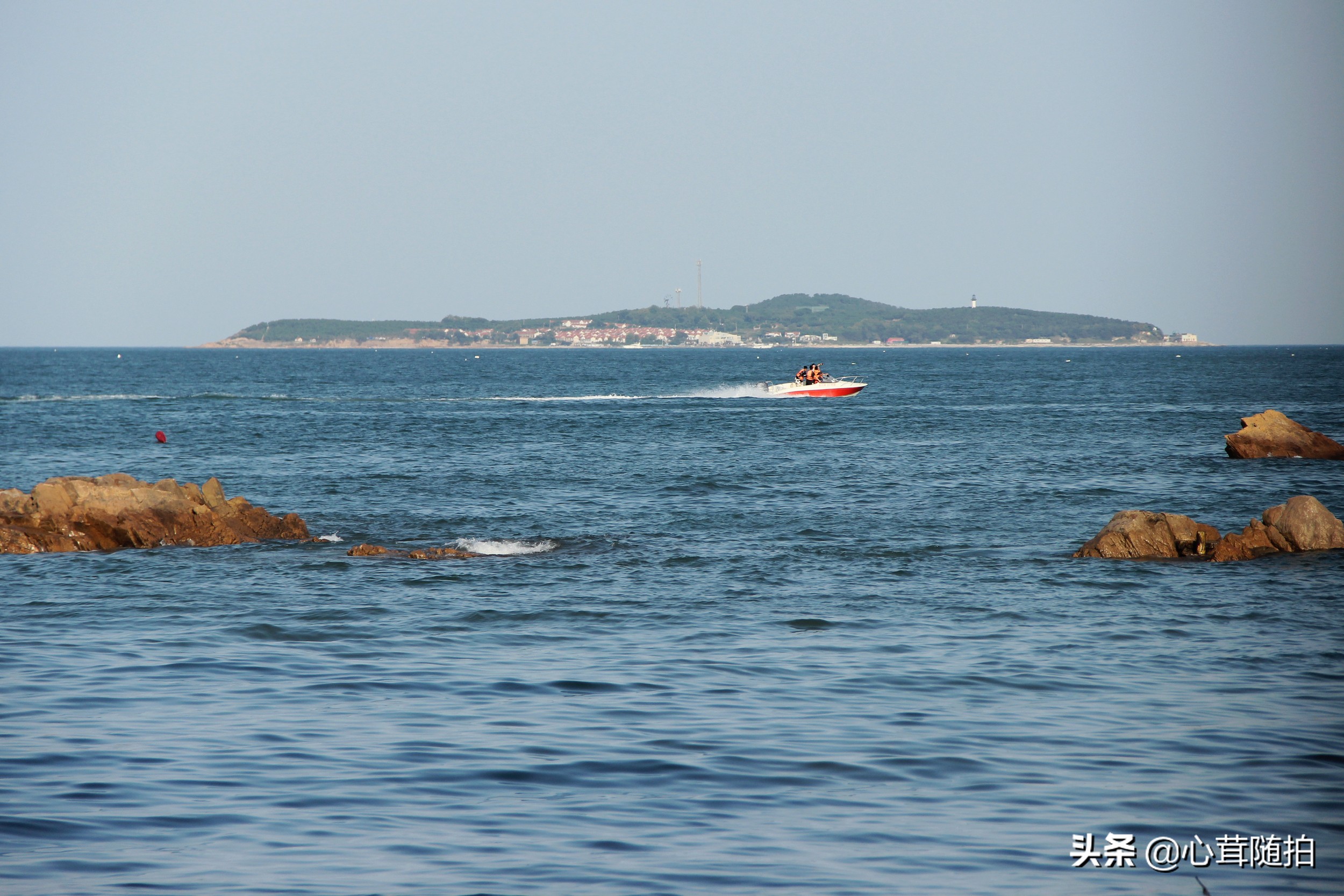 青岛市的金沙滩,金沙滩海边生活