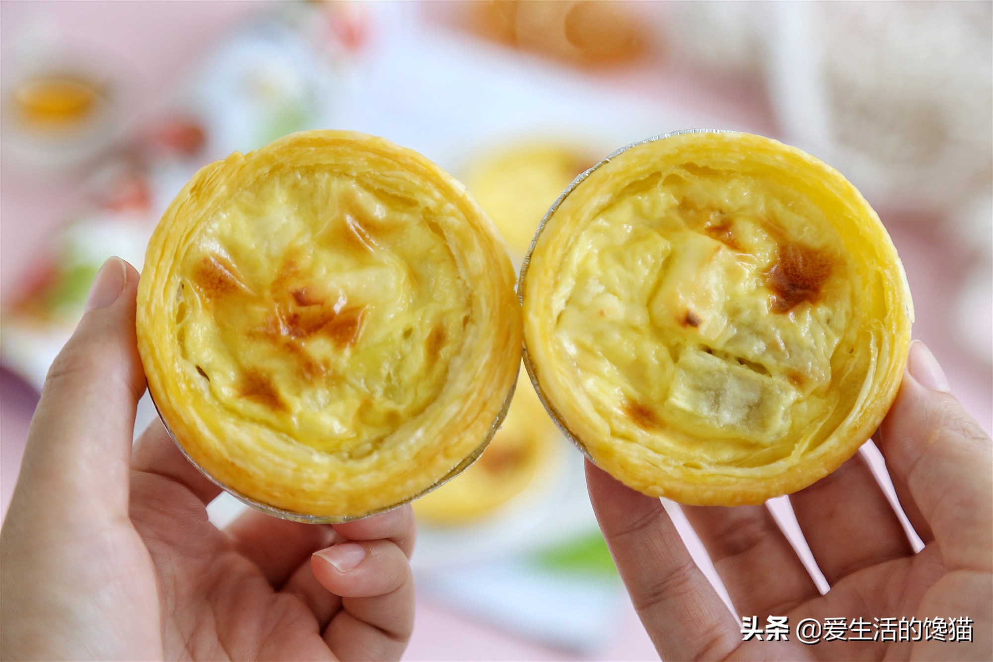 花100块买个死包榴莲，气急败坏做成榴莲蛋挞，没想到味道绝了