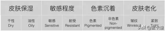 全部皮肤知识大全,四张图让你明白你是什么皮肤