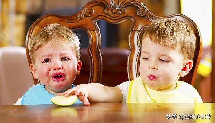 孩子打人抢东西是怎么回事,小孩跟其他小朋友抢东西哭闹