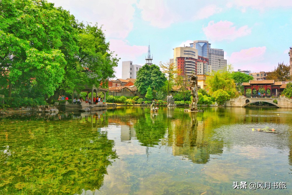 广东佛山百岁名园40年建成,关山月题名,罗哲文称它岭南第一园