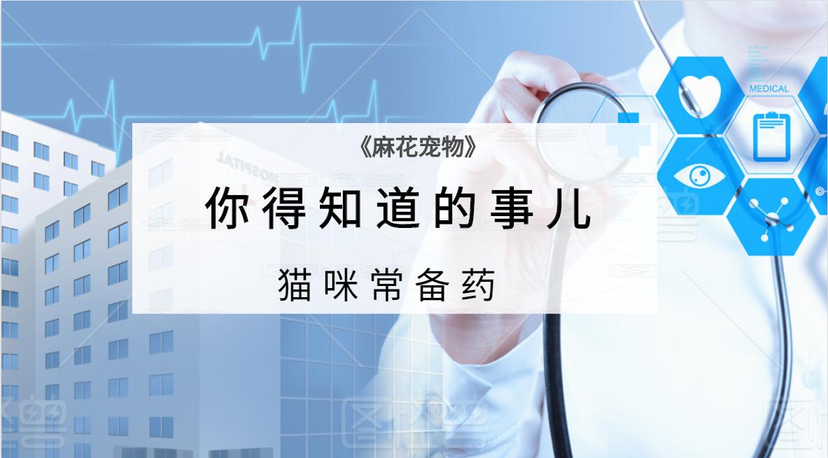 你得知道的那点事儿?猫咪常备药