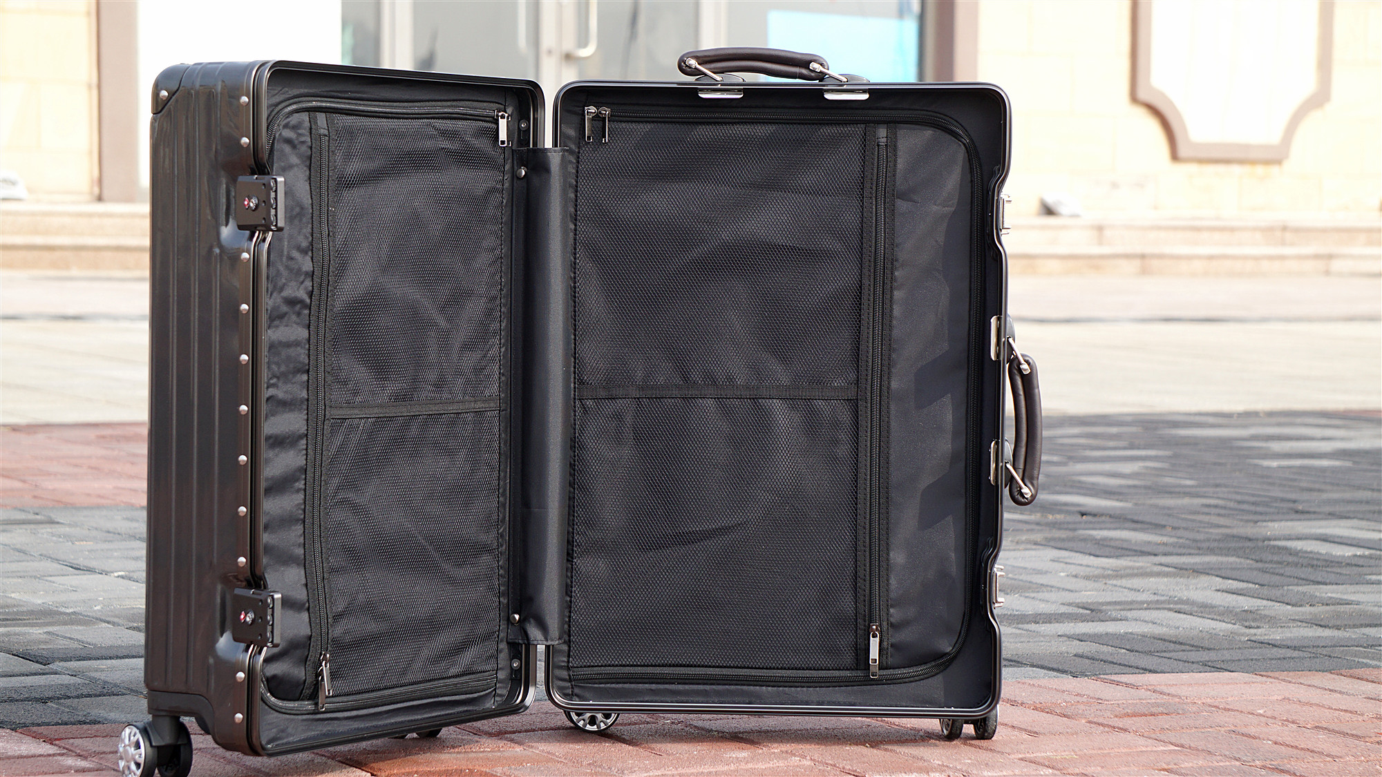 网易严选更加耐磨铝框拉杆箱,网易严选拉杆箱简约时尚