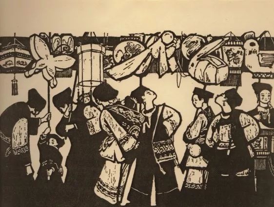 刀韵土风——丁德武湘西风情版画赏析