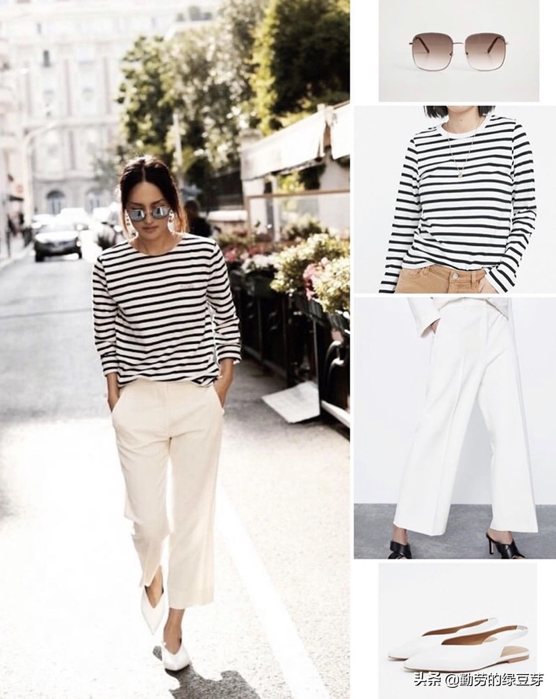 条纹风格穿什么衣服好看,条纹服饰的搭配方法有哪些