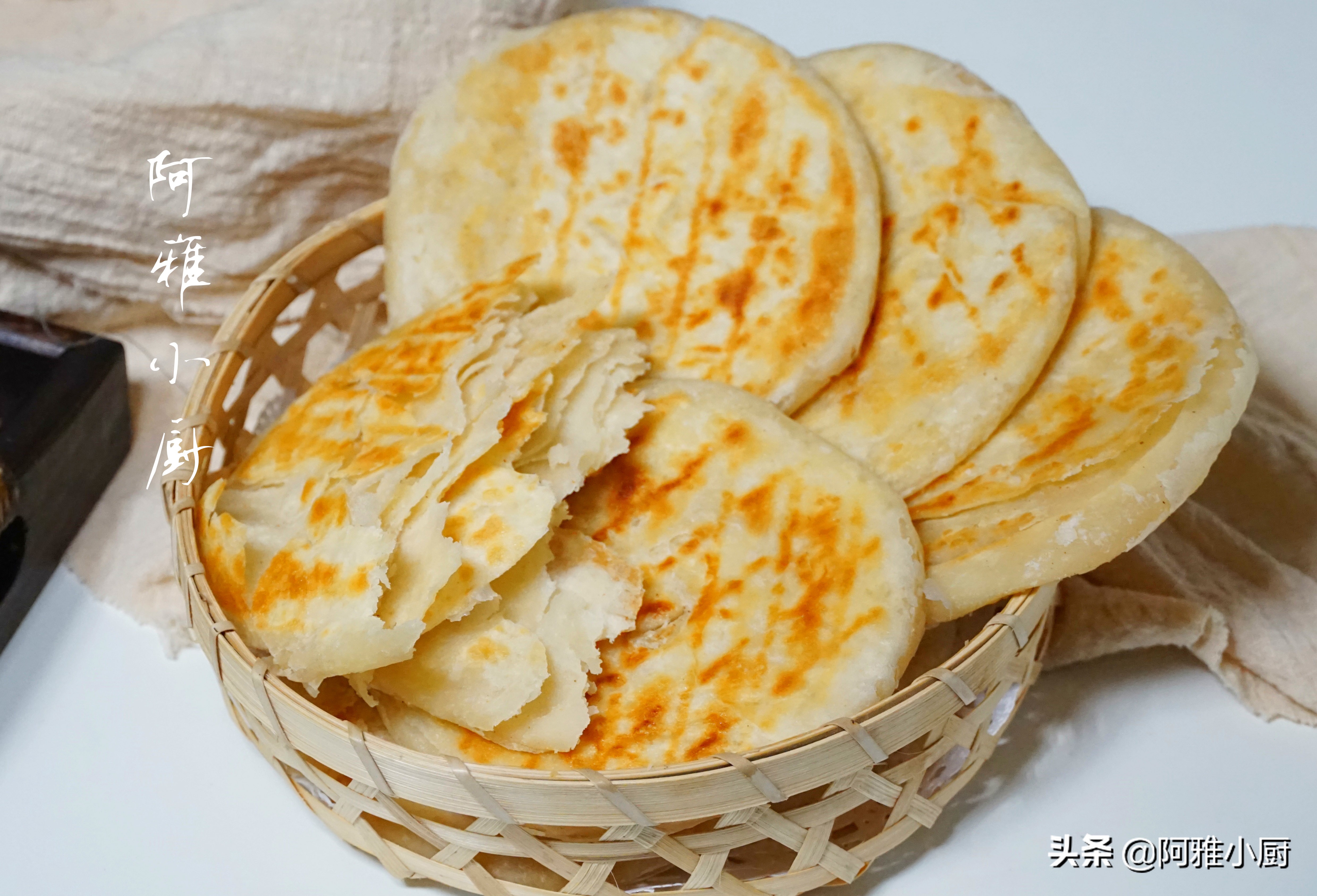 烙饼油少又好吃层多怎么和面,烙饼怎么样能够尽可能的软