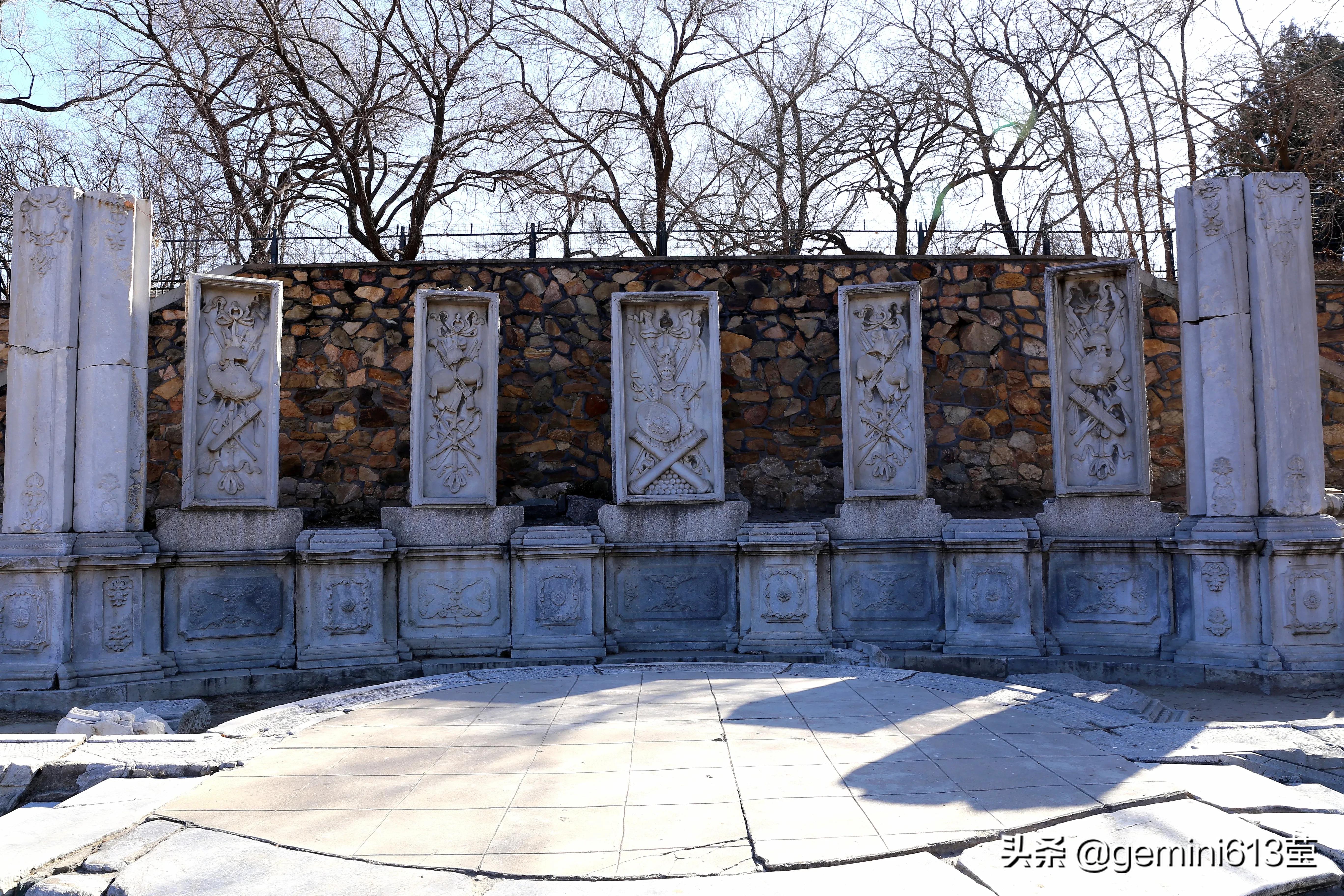 荒废的圆明园,昔日圆明园的辉煌之处