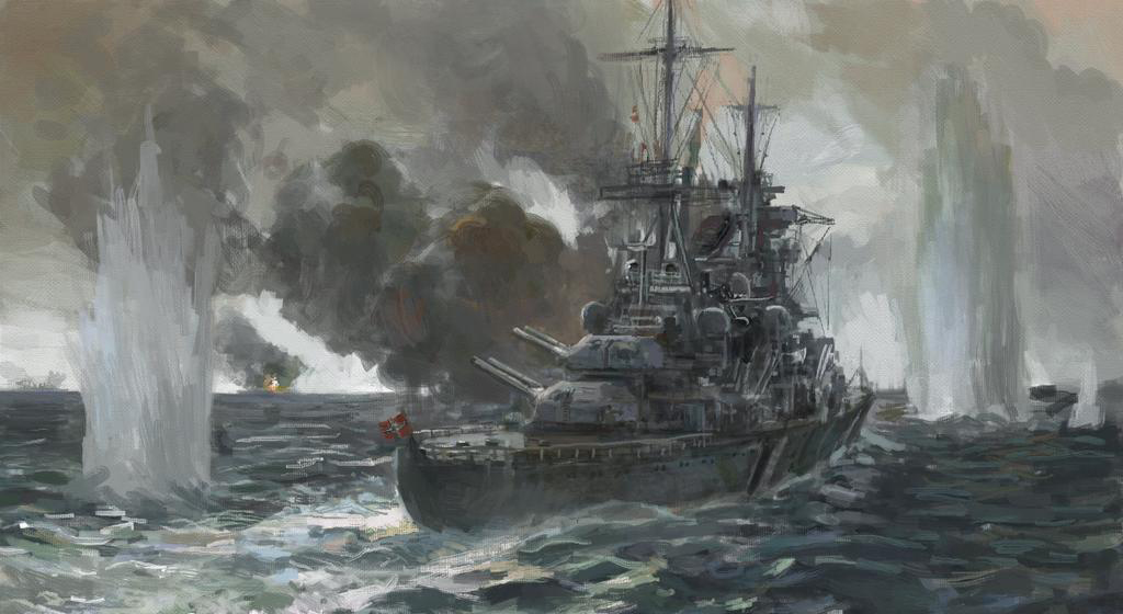 欧根亲王才是《碧蓝航线》的台柱，远过洋，打过仗，扛过原*弹子**