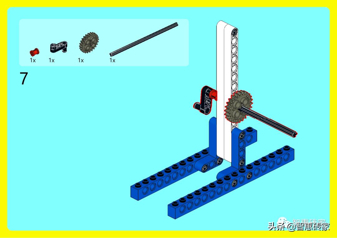 全国青少年机器人技术等级考试（一级）：烤肉架