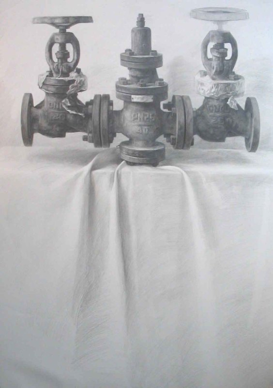 静物素描和石膏素描哪个简单,素描苹果明暗交界线素描静物教学