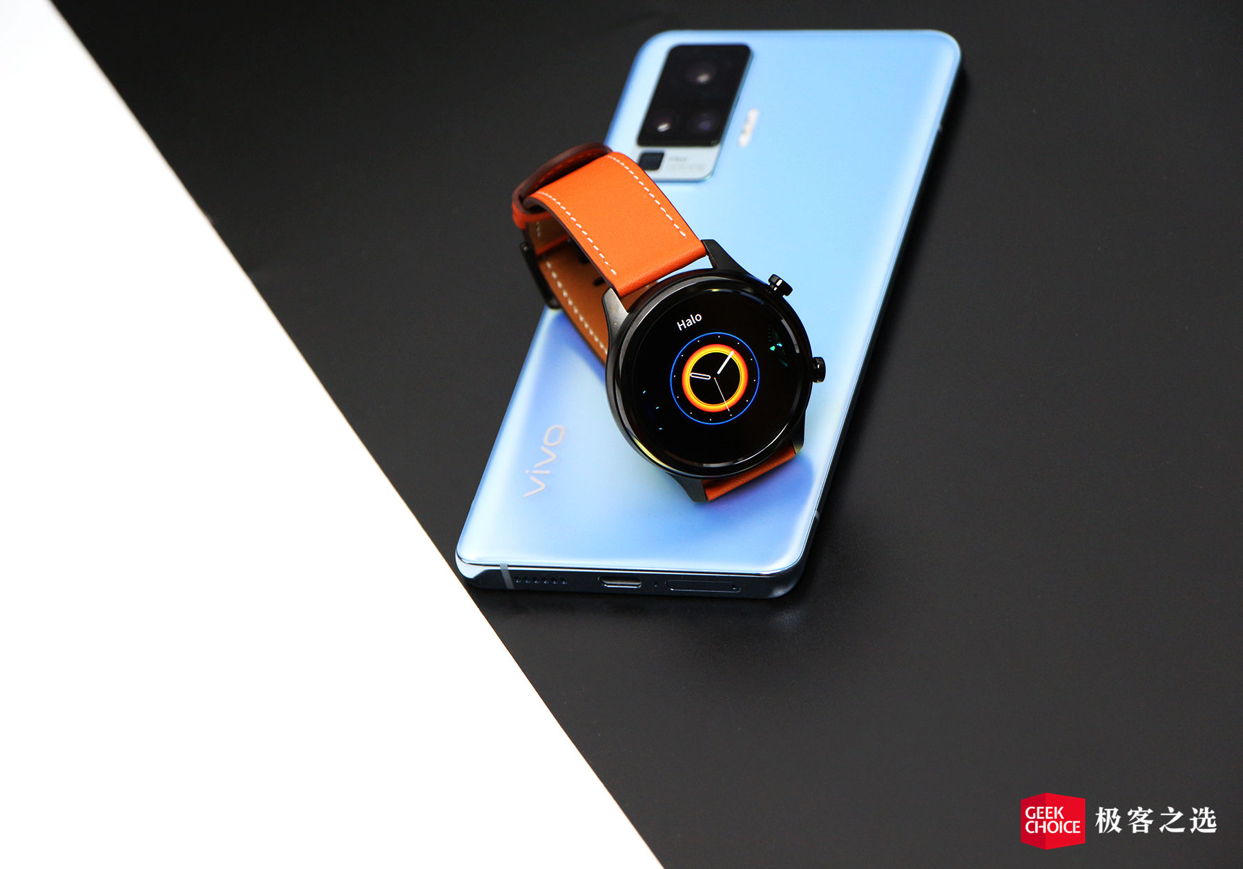 陶瓷圈智能手表,vivowatch2精钢表带