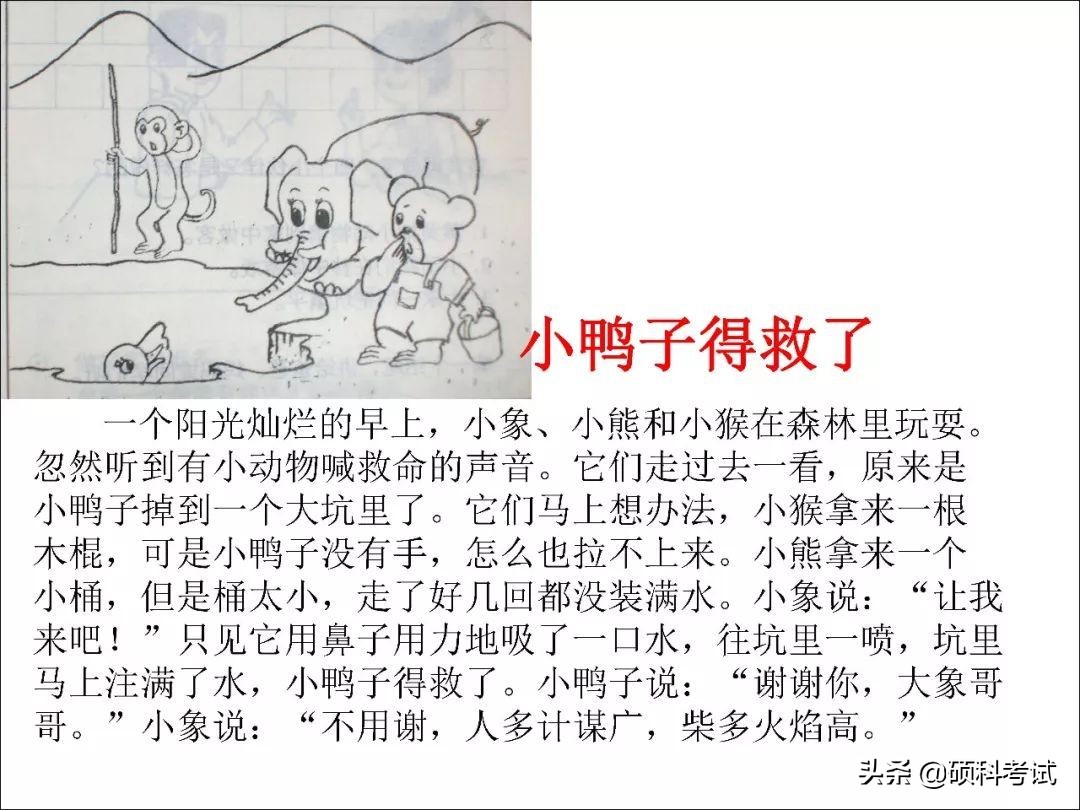 一二年级语文看图写话专项练习:20个详细教程+练习范文,可*载下**