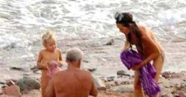 最强产妇走红，下海游个泳顺便把娃生了，网友：公公接生?