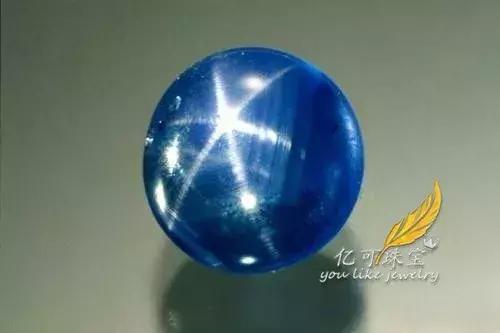 便宜又好看的天然宝石星光蓝宝石,美到让人无法拒绝