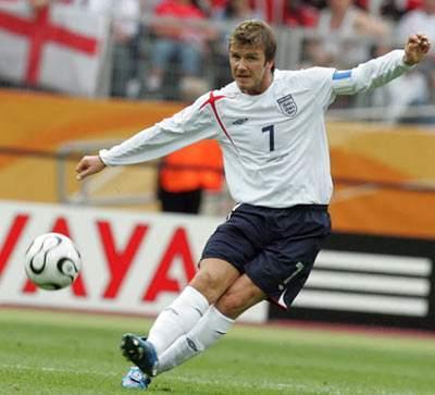 贝克汉姆永远的贝氏弧线,当贝克汉姆