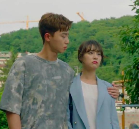 梨泰院class朴叙俊的穿搭,梨泰院class朴叙俊同款栗子头