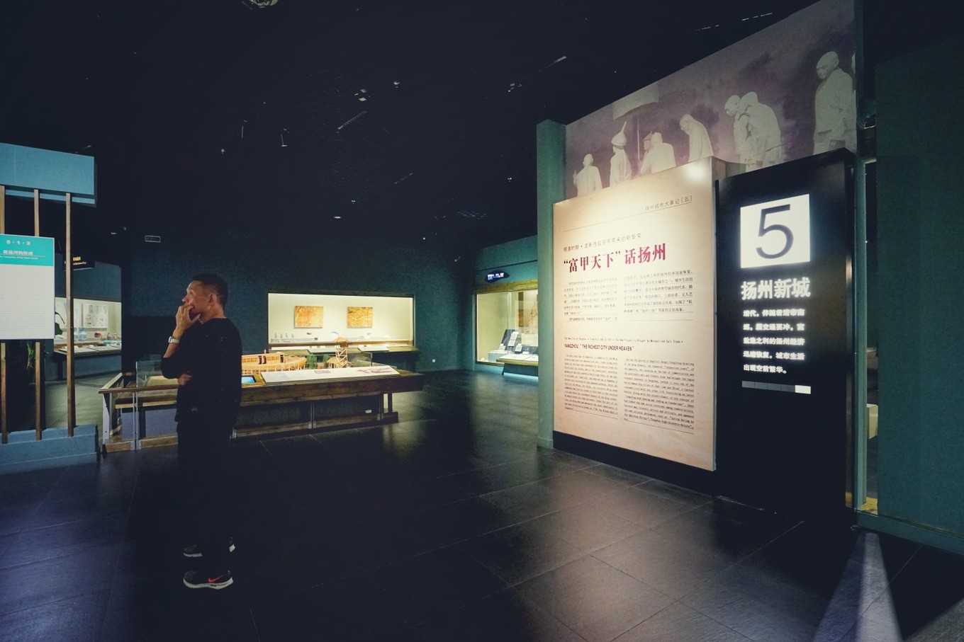 扬州参观双博馆路上的风景,扬州双博馆怎么参观合适