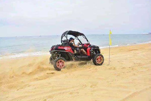 天涯海角游览区中的浪漫天涯,天涯海角旅游区评价