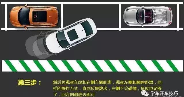 侧方停车右侧太窄,侧边停车前后距离短怎么开出来