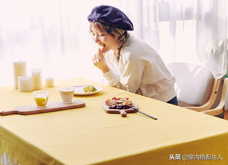 桌布如何提升高级感,高颜值桌布强势助攻
