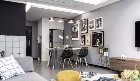 冰箱放在入户门玄关位置图,冰箱放玄关有什么说法吗