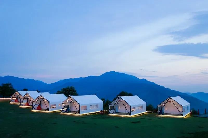 杭州旅游玻璃栈道漂流,杭州山清水秀大峡谷