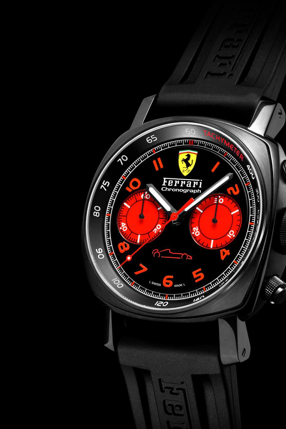 沛纳海代工法拉利手表,法拉利沛纳海系列