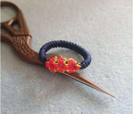 钛钢戒指三生三世十里桃花,三生三世十里桃花戒指编织教程