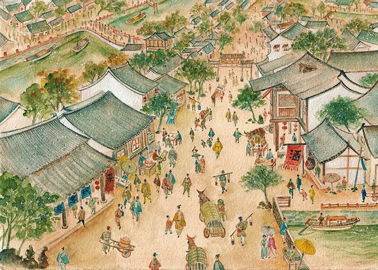 每天一首古诗词创意日历,每天一张诗词日历