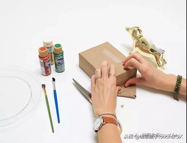 包装礼物的方法大礼盒,各种节日礼物盒卡纸