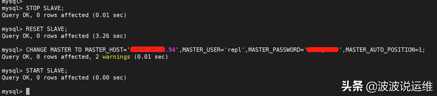 mysql主从同步自动恢复,mysql主备同步异常
