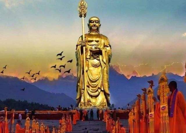 世界上最大的地藏王寺庙,安徽地藏菩萨铜像