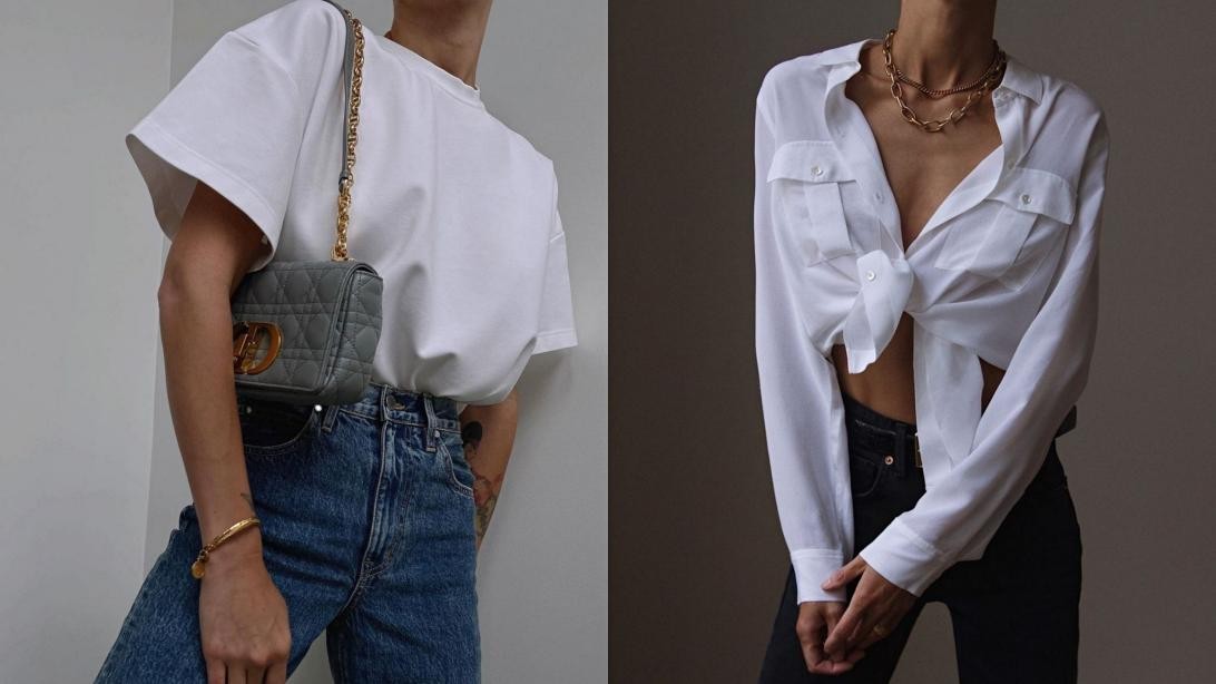 越简单穿搭越高级,越简单的穿搭越考验身材