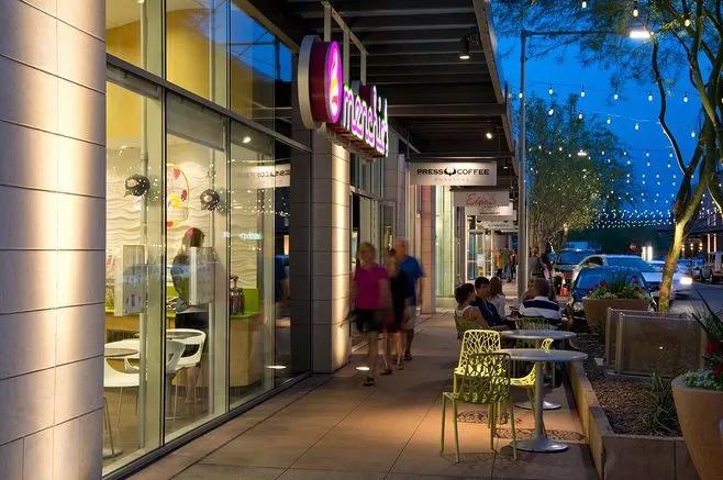 商业步行街景观设计图展示,商业步行街景观设计经典案例