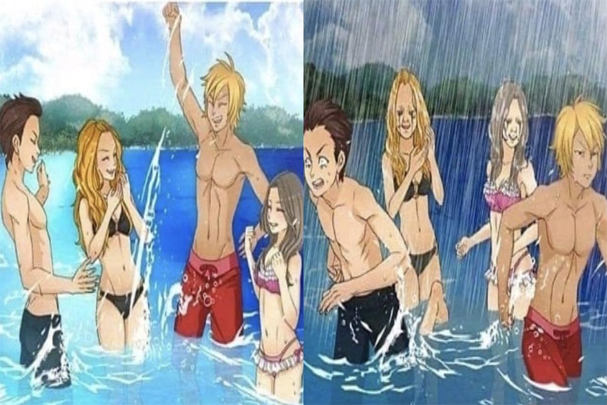 二次元浪漫情侣秀恩爱视频,二次元情侣恩爱