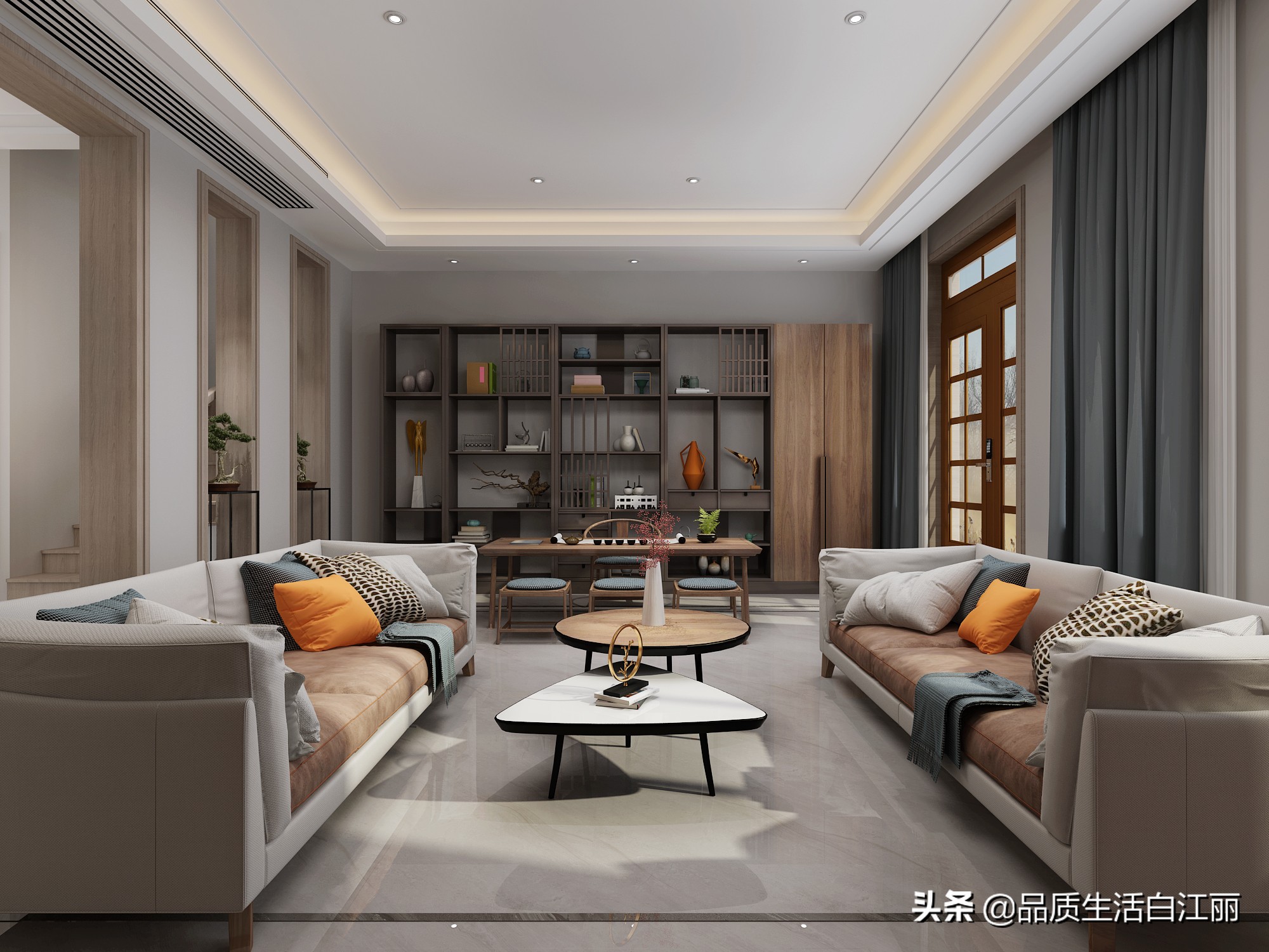 石家庄瑞府别墅56栋号,石家庄瑞府别墅四联排