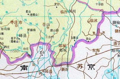 郯城古郯国地名由来,齐鲁地名