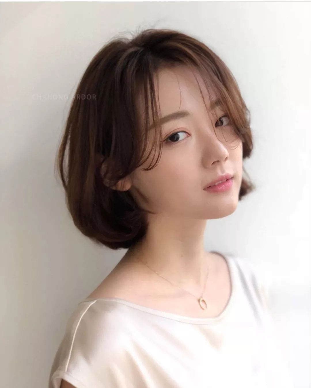 中长发锁骨发烫发中卷,初恋锁骨发中长发烫发