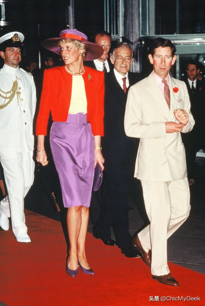 戴安娜王妃访问香港,戴安娜王妃访港照片