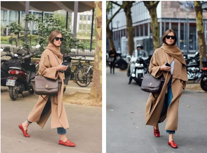 冬季围巾简单又好看的系法,冬季围巾戴头上保暖的系法