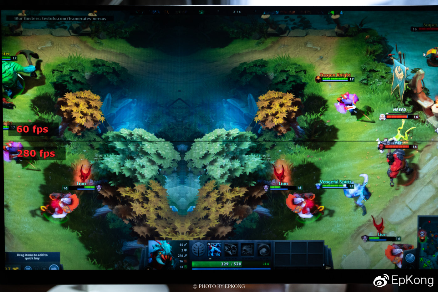 任何小缺点在价格面前不足为道—宏夏友达1.9面板280Hz显示器测评