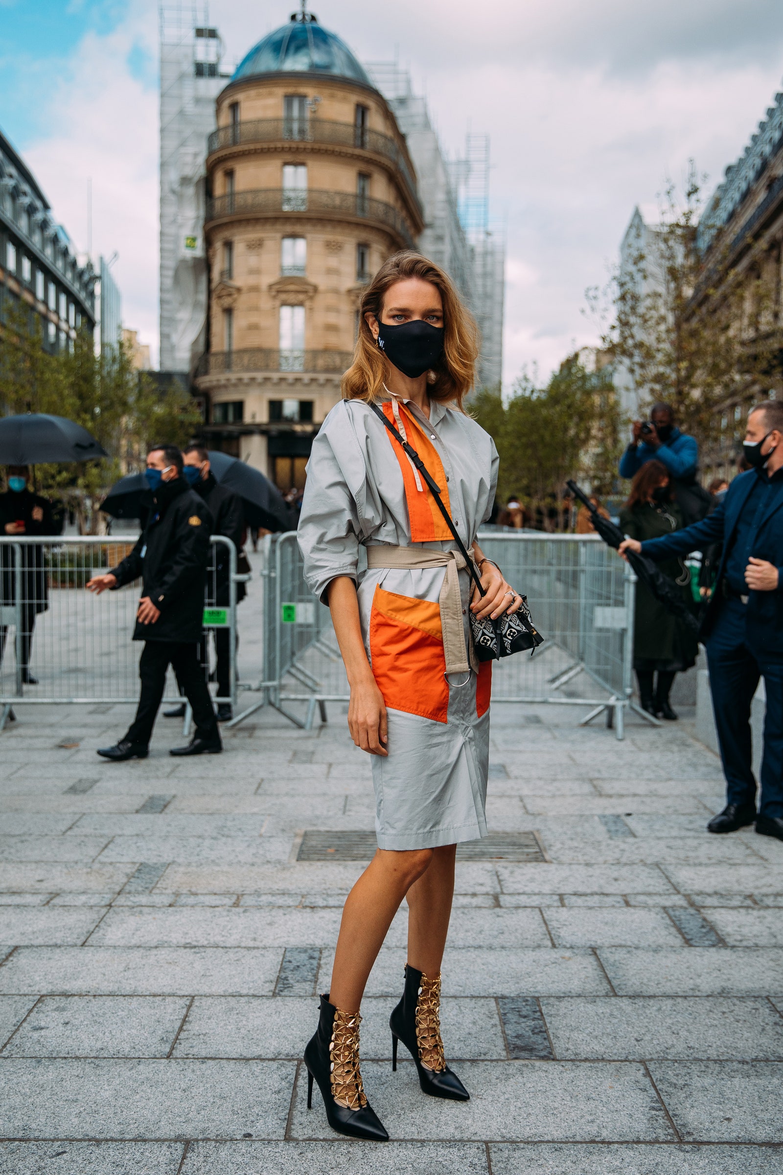 2023春夏巴黎时装周街拍特辑,2021巴黎高定时装周街拍