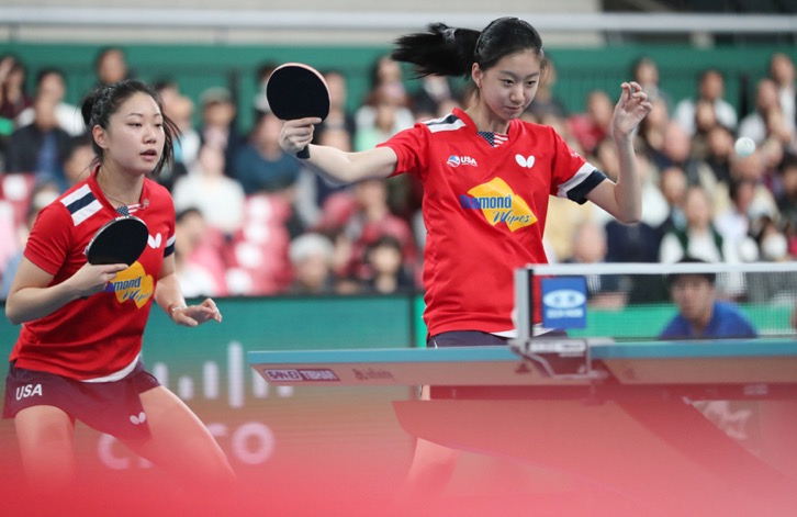 中国女乒3比0美国队,女乒8强陈梦赢了没