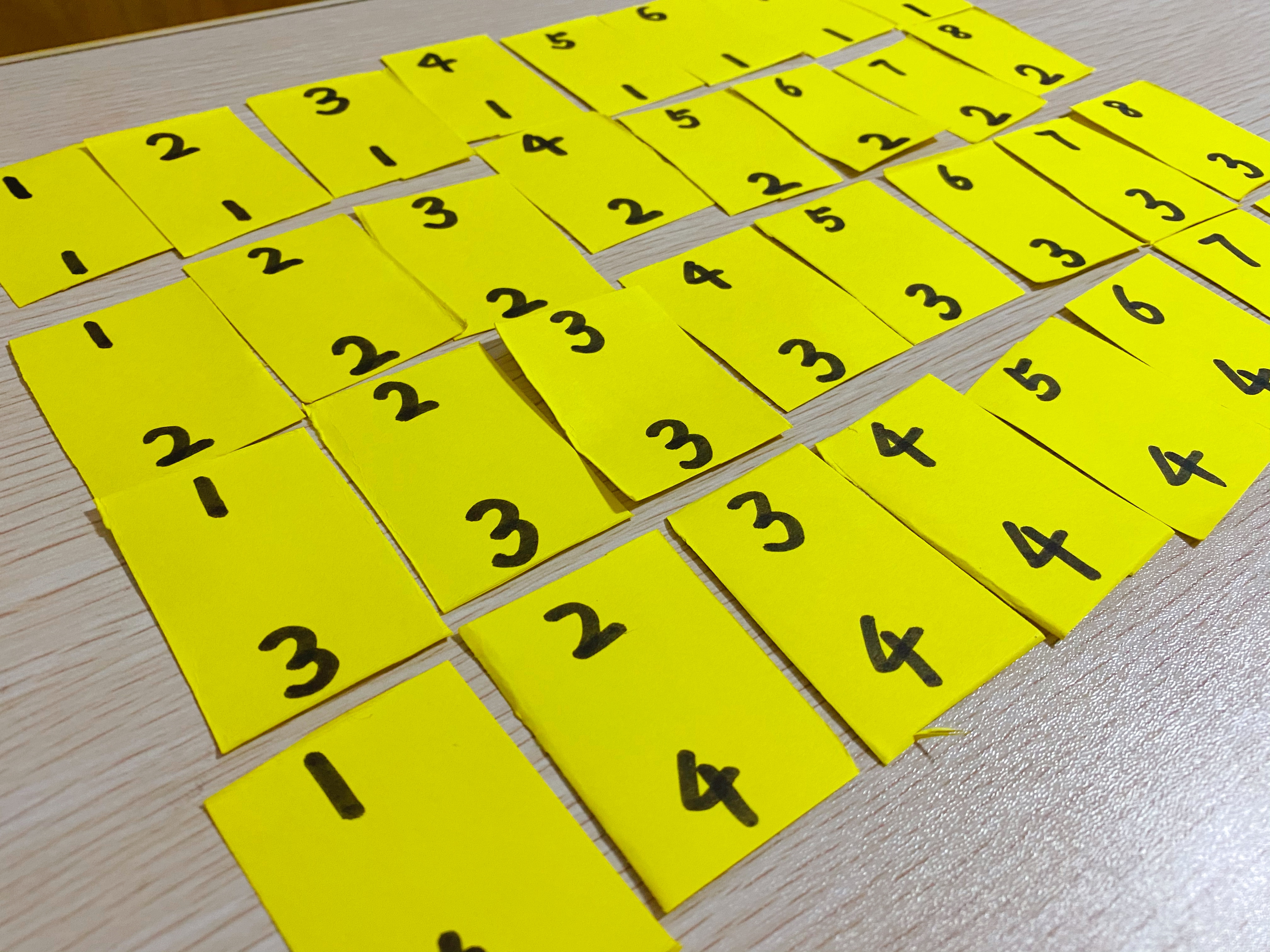 儿童早教认识数字卡片制作,早教数字认知1到10游戏卡片制作