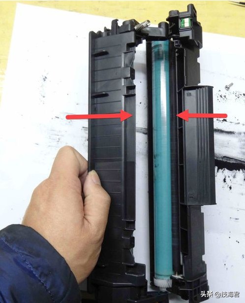 惠普1136打印机388a硒鼓加墨教程,惠普136wm激光打印硒鼓怎么加墨粉