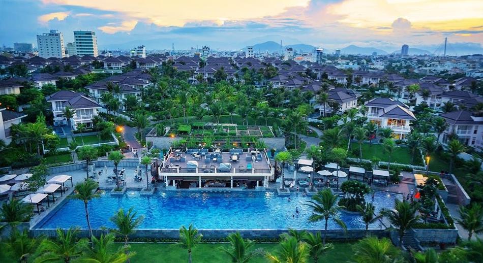 越南岘港海边三个字的酒店,越南旅游旅宿单人间